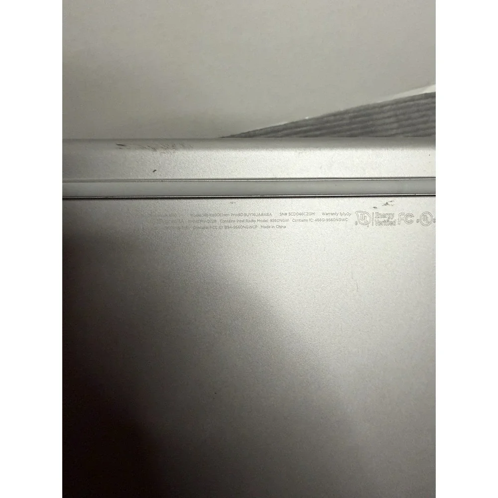 Hp White Chrome Book Laptop For Parts